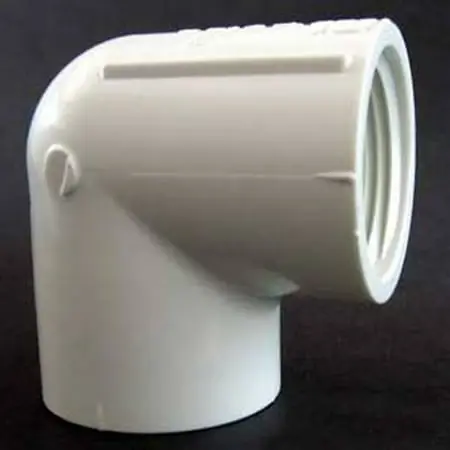 035539 90 Degree Pipe Elbow, 3/4 Inch, Female Threaded Pvc Sch 40