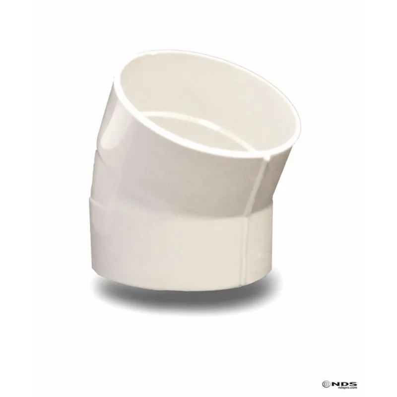 Schedule 35 4 In. Hub Each X 4 In. D Hub Pvc Elbow 1 Pk