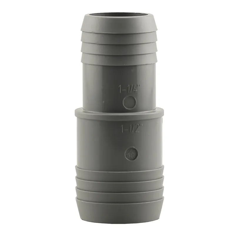 1-1/2 In. Insert In. X 1-1/4 In. D Insert Polypropylene Reducing Coupling 1 Pk