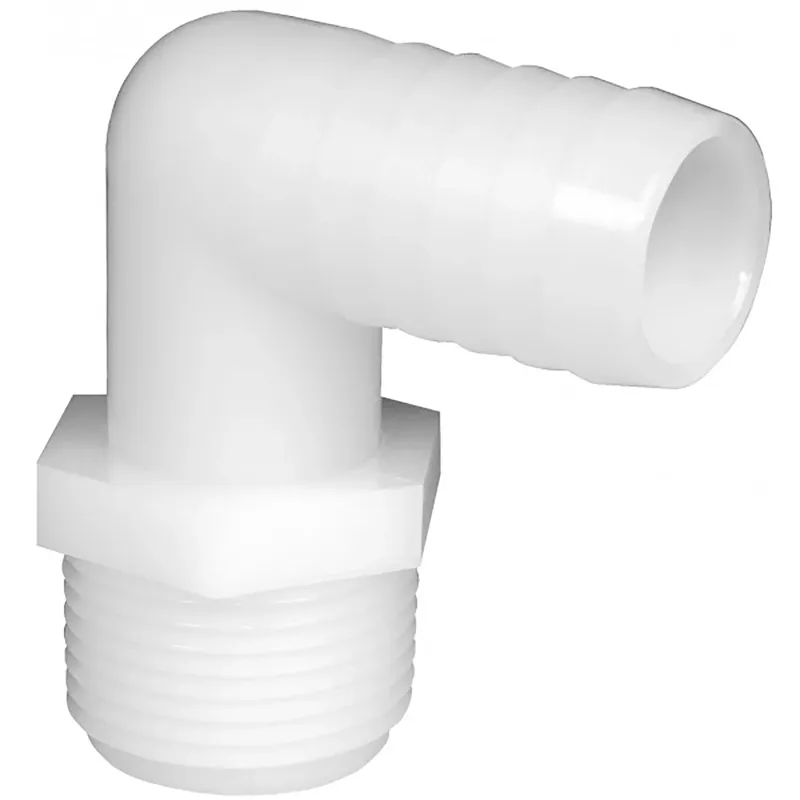 3/8 In. Mpt X 3/8 In. D Barb Nylon Elbow 1 Pk