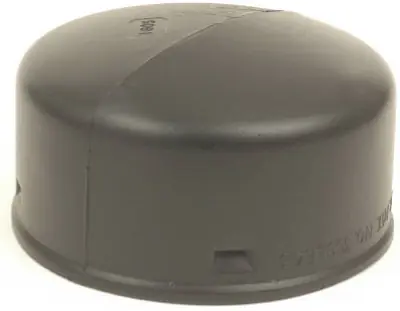 4-inch Poly Snap Drain Tube End Cap For Efficient Drainage Solutions