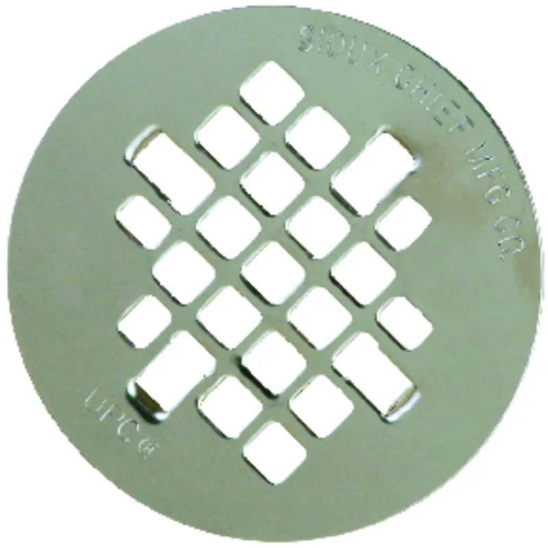 2 Inch Diameter Pvc Shower Drain With Strainer And No Caulk Gasket