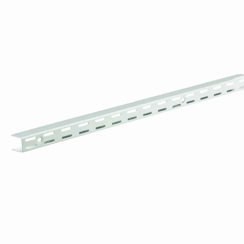 1 In. H X .9 In. W X 47-1/2 In. L Steel Wall Mount Upright