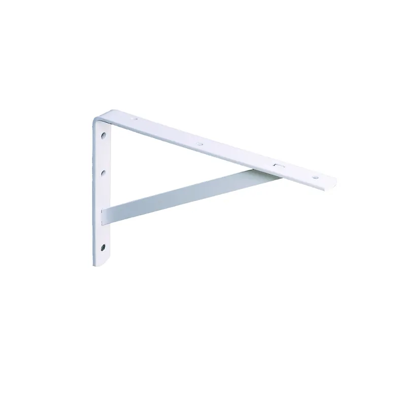 Shelf L-bracket, White, 300mm, 20-in.