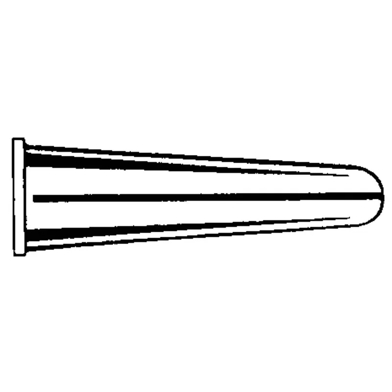0.4 In. D X 0.75 In. L Plastic Pan Head Conical Anchor Kit 8 Pk