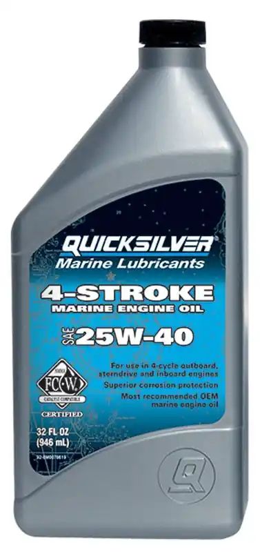 Marine Lubricants 25w-40 4-cycle Outboard Motor Oil 32 Oz 1 Pk