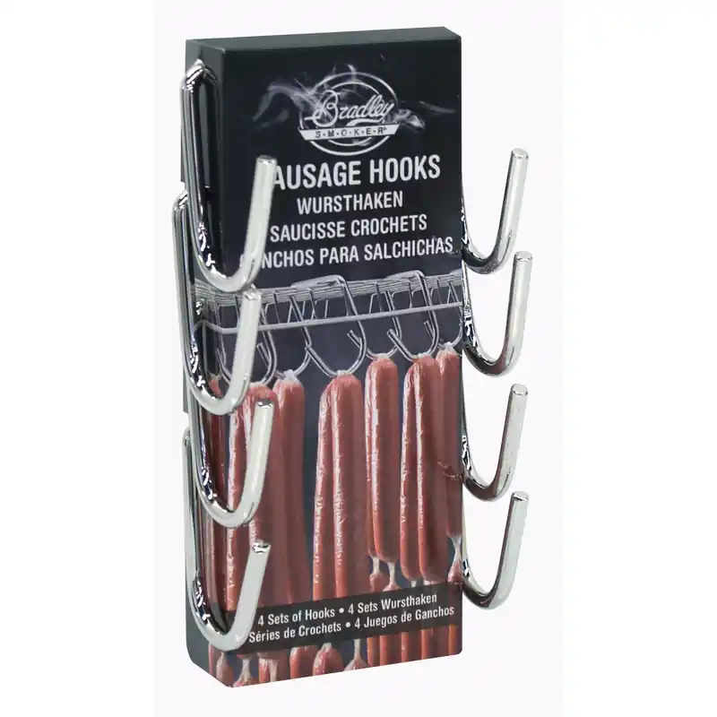 Sausage Hooks Chrome Plated Steel