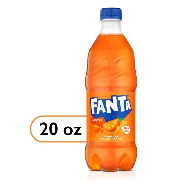 Fanta Soda Orange - 20.0 Oz.