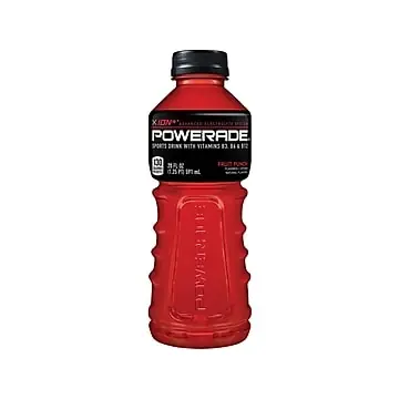 Powerade� Liquid Hydration Energy Drink, Fruit Punch, 20 Oz