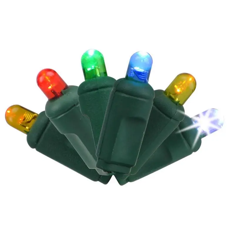 Platinum Led Mini Multicolored 50 Count String Christmas Lights 25 Feet