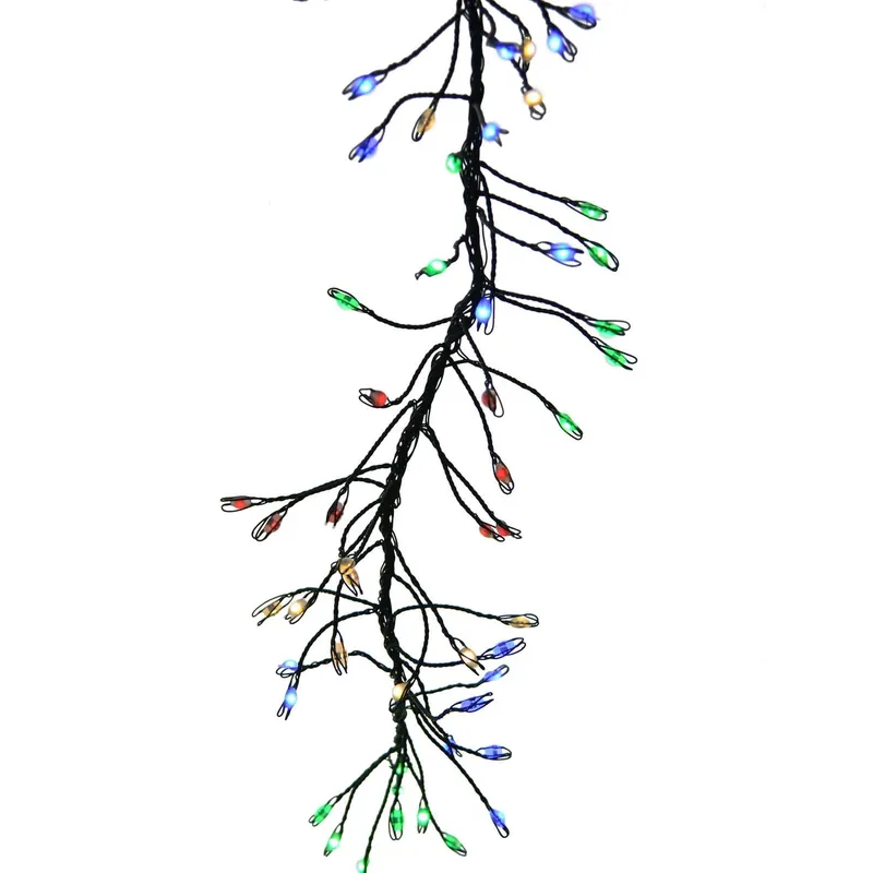 Gold Led Micro Dot/fairy Multicolored 250 Count String Christmas Lights 10 Feet