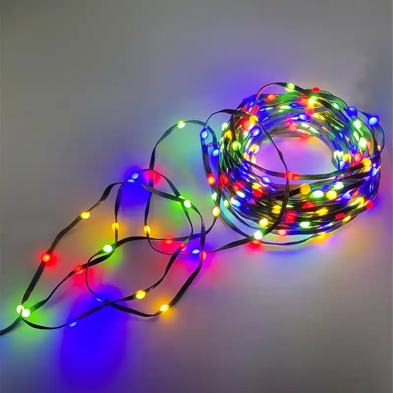 Led Micro Dot/fairy Multicolored/warm White 100 Ct String Christmas Lights 16.6 Ft.