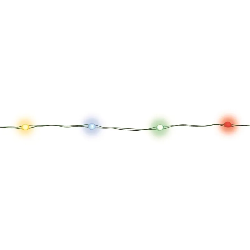 Led Micro Dot/fairy Multicolored 200 Bulb String Christmas Lights 66 Ft.
