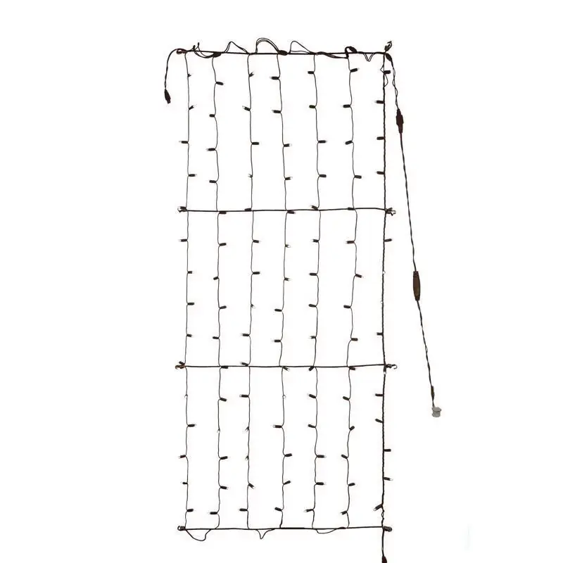 Platinum Led Mini Pure White 100 Count Net Christmas Lights 6 Feet