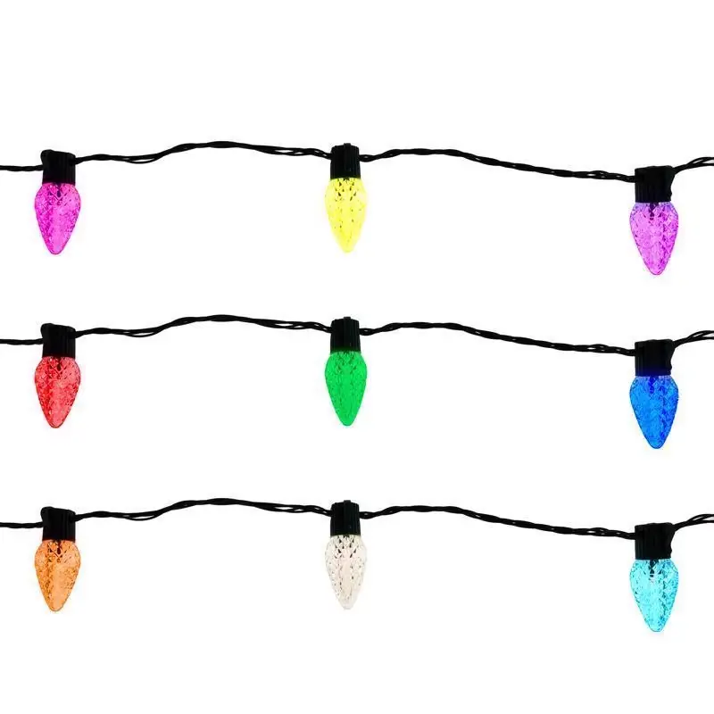 Platinum Led C9 Rgbw 50 Ct String Smart-enabled Christmas Lights 32.67 Ft.