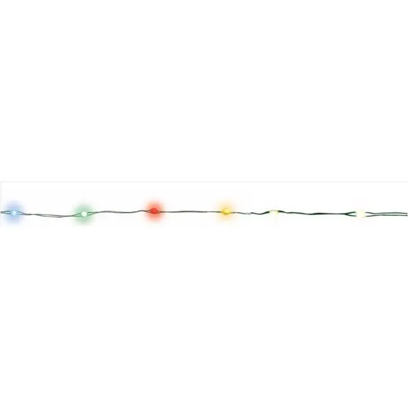 Led Big Seed Cluster 200‑count Multicolor & Warm White Christmas Lights – 66‑ft Plug‑in Strand