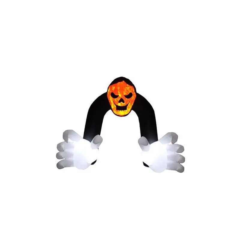 13 Ft Prelit Reaper Archway Inflatable Halloween Decoration