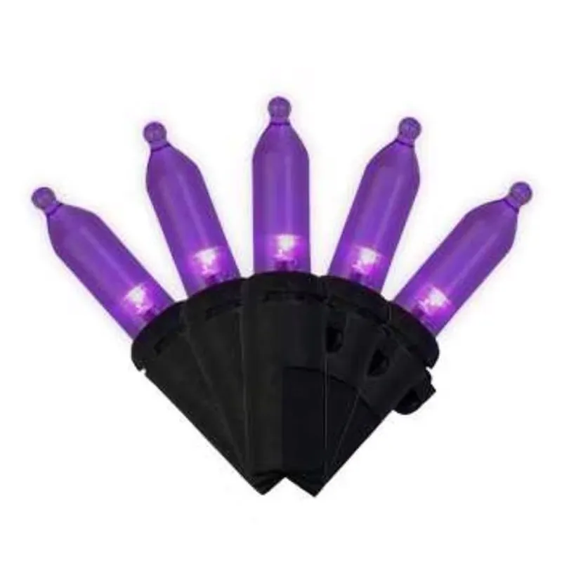 Purple Led String Lights – 100‑count Plug‑in Party Lighting