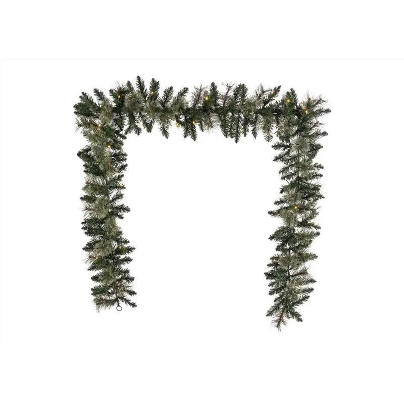 9‑foot Led Prelit Multicolor Pine Garland