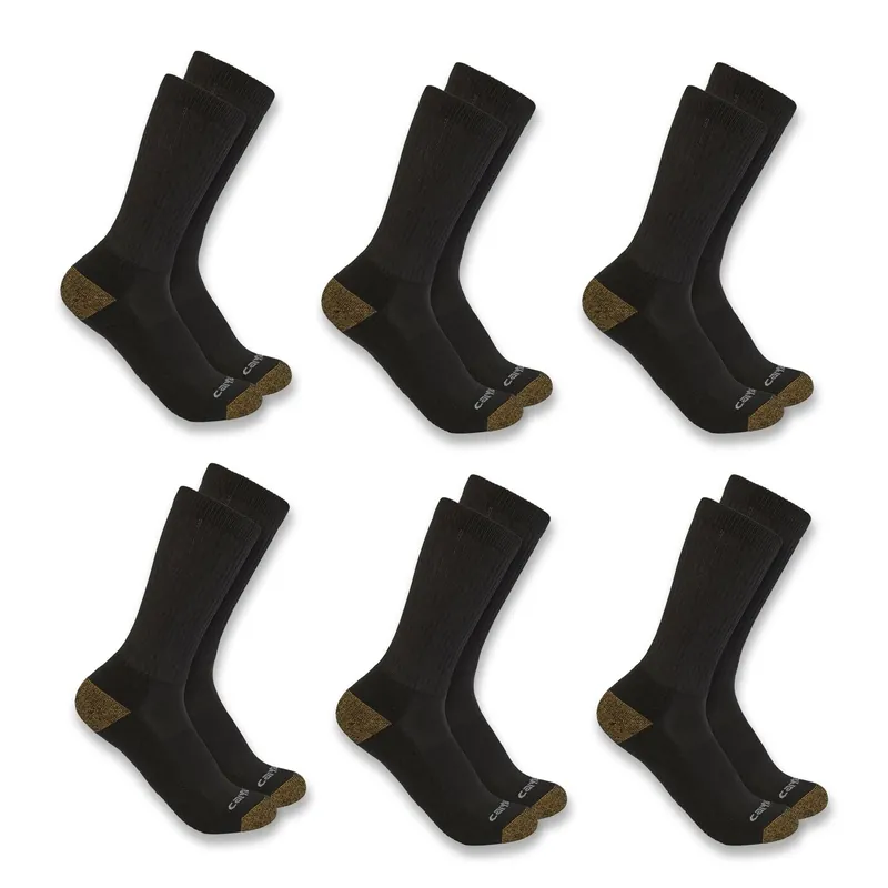 Midweight Crew Sock 6pk