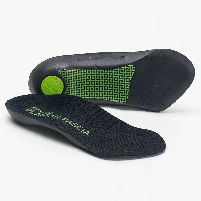 Sof Sole Women‘s Plantar Fascia Orthotic Insoles Size W5-11 Black