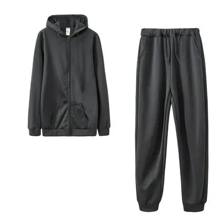 2021 Autumn Best-selling Women‘s Solid Color Hoodie Sports Two-piece Suit