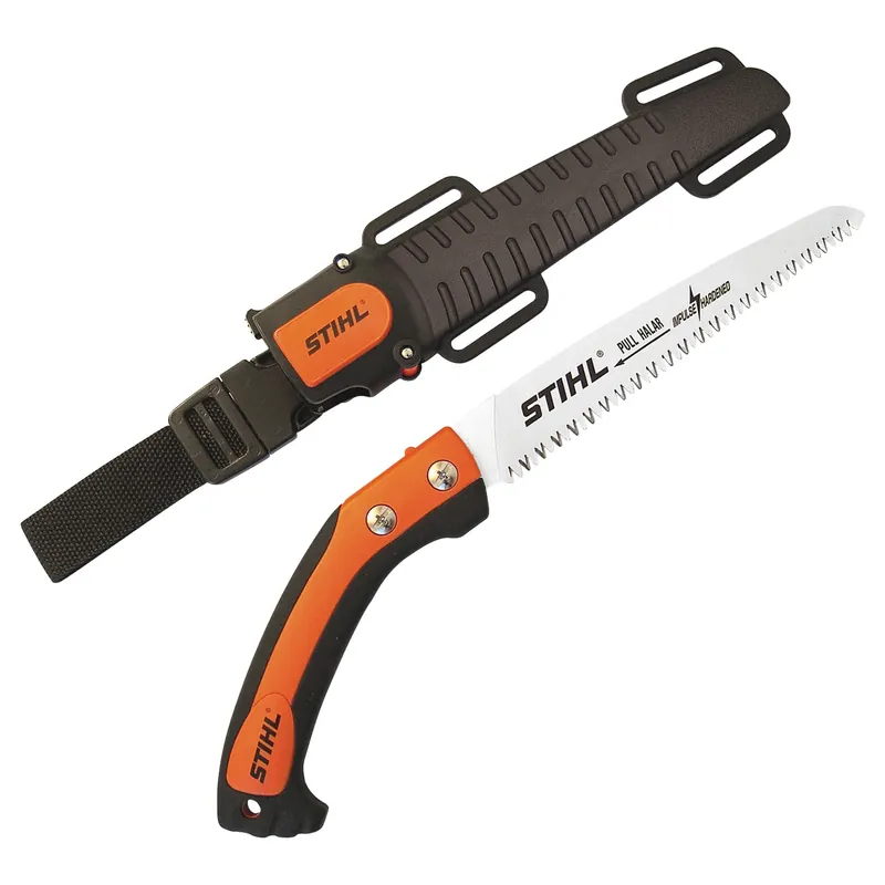 Ps 40 Chrome-plated Straight Edge Pruning Saw With Sheath - 7" Blade