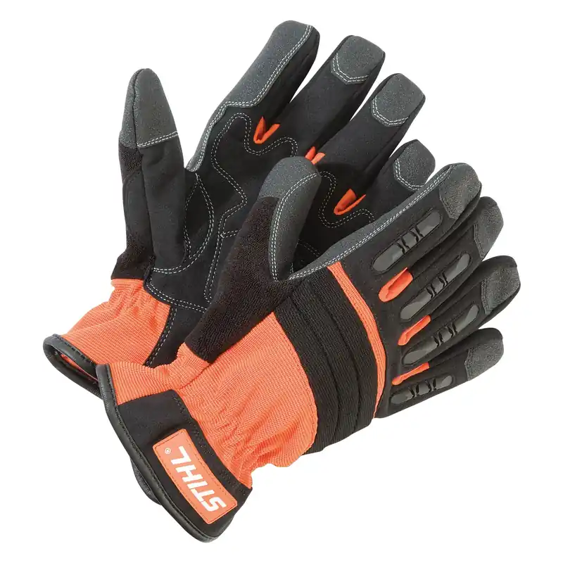 High Performance Pro Outdoor Gloves Black/orange Extra Large 1 Pair