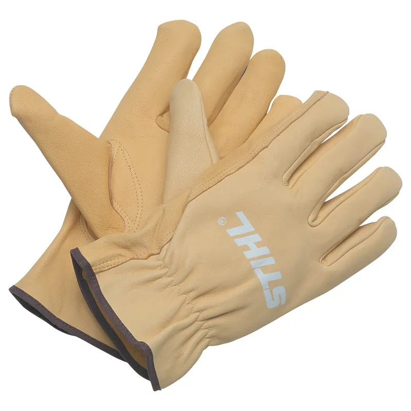Homescaper Series Gloves Tan Medium 1 Pair Durable Goat Skin Leather