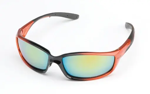 Hellfire Protective Glasses With Smoke Lens And Black/orange Frame