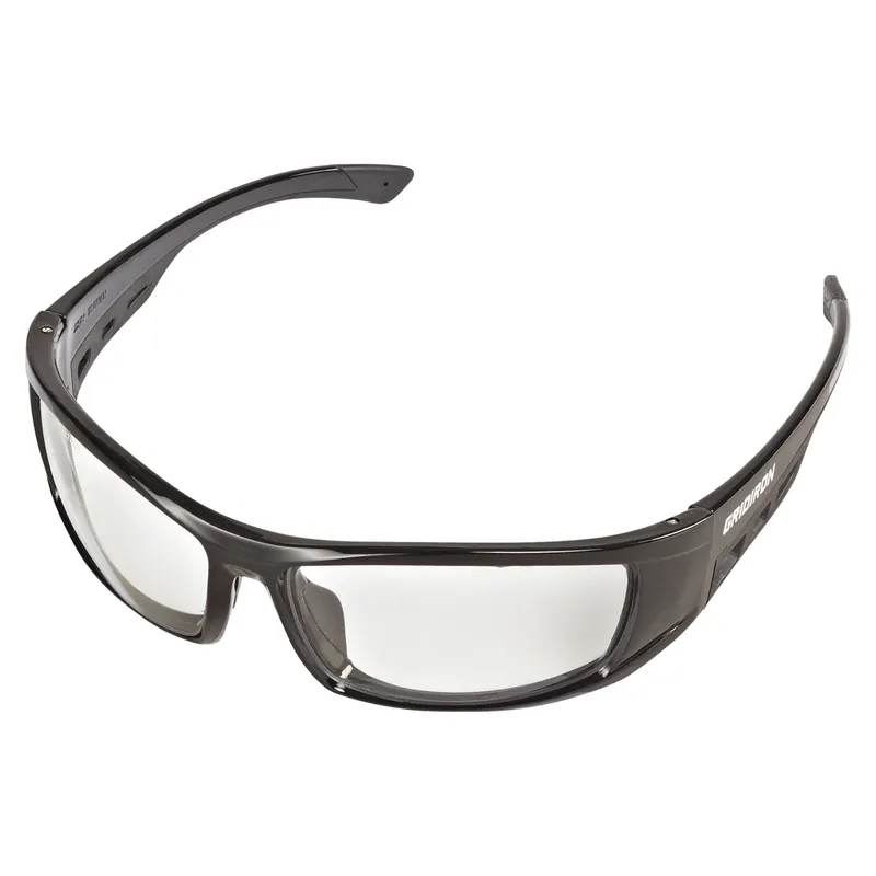 Gridiron Protective Glasses With Clear Lens And Black Frame