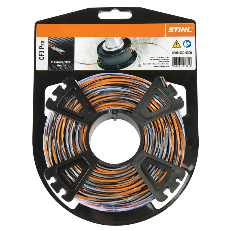 Cf3 Pro 0.095 In. Diameter X 114 Ft. Length Trimmer Line - Model 00009304300