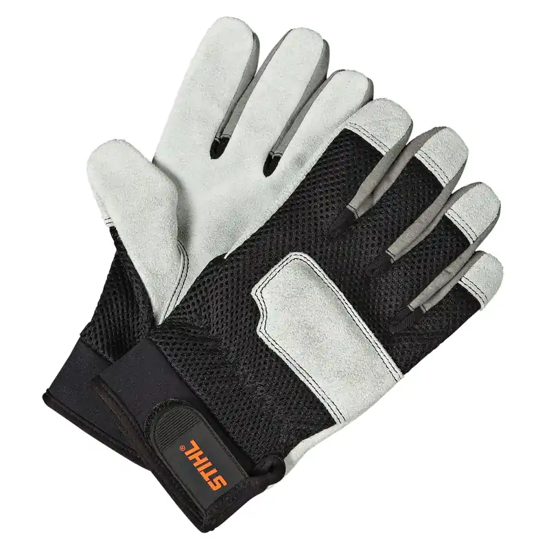 Value Leather Palms Work Gloves Black/white Extra Large 1 Pair
