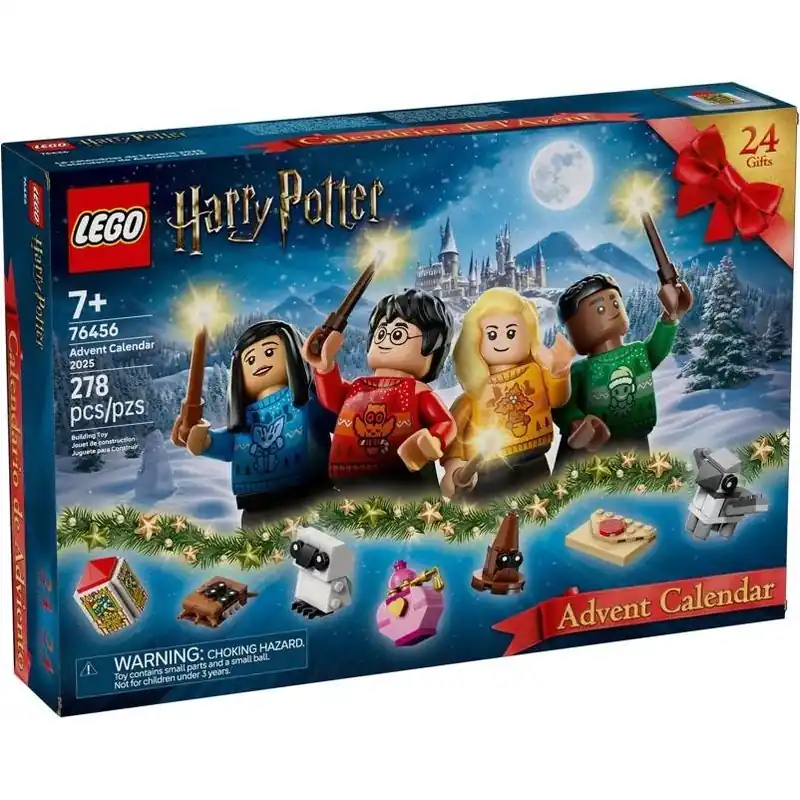 Harry Potter 2025 Advent Calendar – 278‑piece Buildable Surprise Set