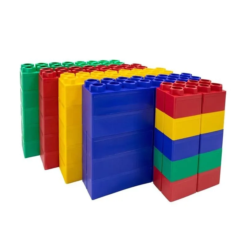 Jumbo 50‑piece Assorted Building Block Learner Set