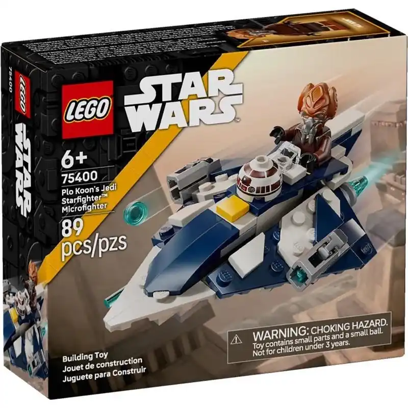 Star Wars Jedi Starfighter Microfighter Set – 89‑piece Multicolor Build