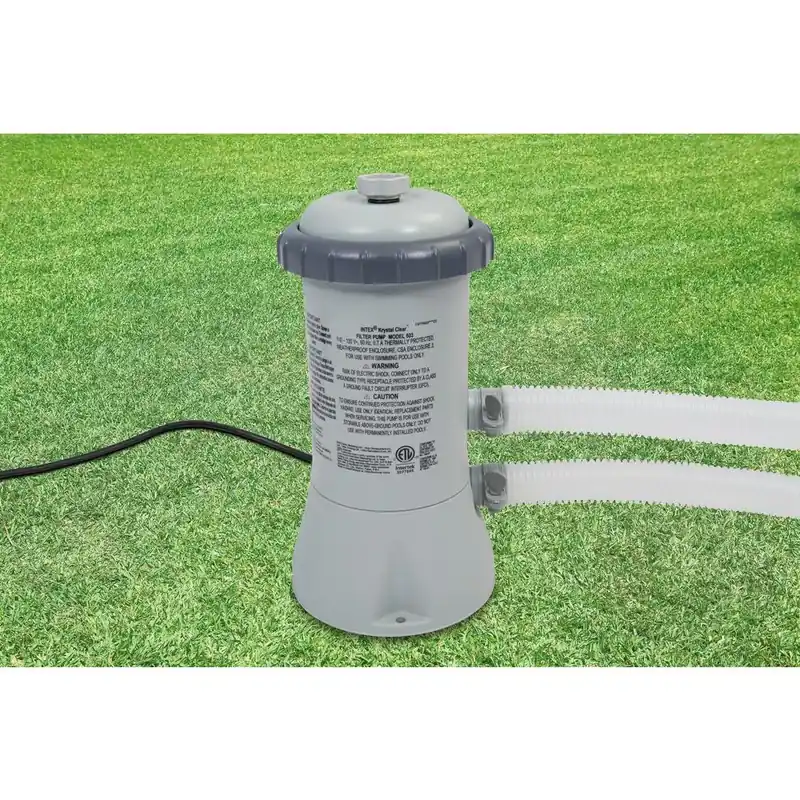Krystal Clear Above Ground Filter Pump 530 Gallons 14.1 Inches High Model 28603eg