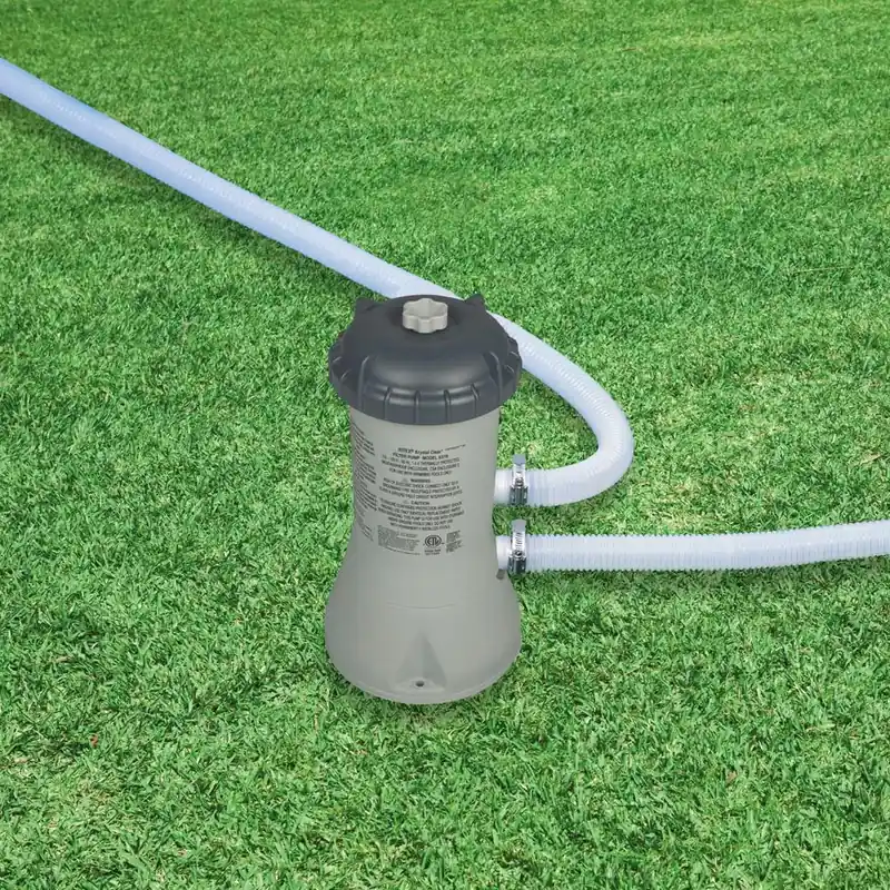 Cartridge Filter Pump For Swimming Pools Up To 15 Feet, 1,000 Gallons Per Hour