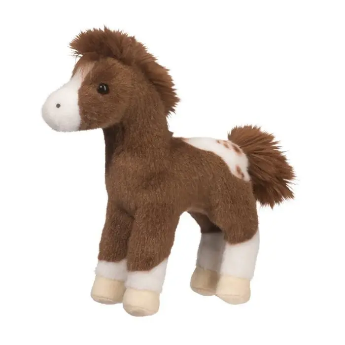 Warrior Appaloosa Horse Plush Toy 9" By Douglas Cuddle Toys