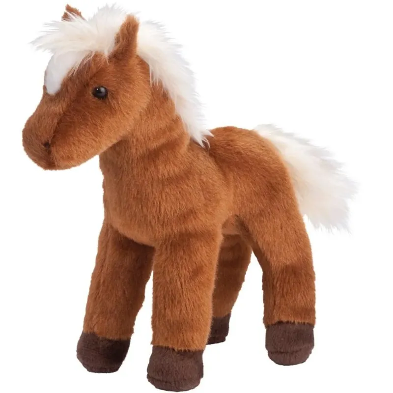 Mr. Brown Chestnut Horse 8 Inch Plush Toy By Douglas Cuddle Toys (model 4045)