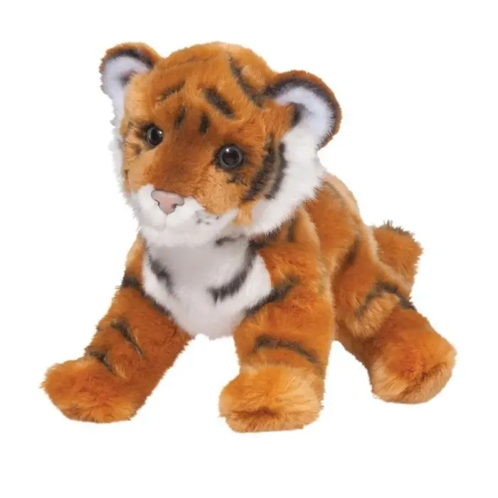Pancake Bengal Tiger Cub Plush Toy 12 Inch By Douglas Cuddle Toys