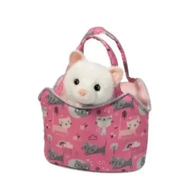 Purr Fect Pals Sak W White Cat