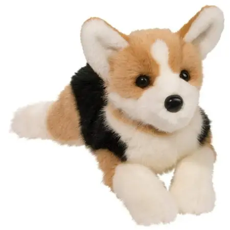 Plush Konner Tri-color Corgi Stuffed Animal - Soft And Cuddly Toy