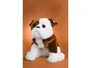 16 Inch Plush Hardy Bulldog Stuffed Animal