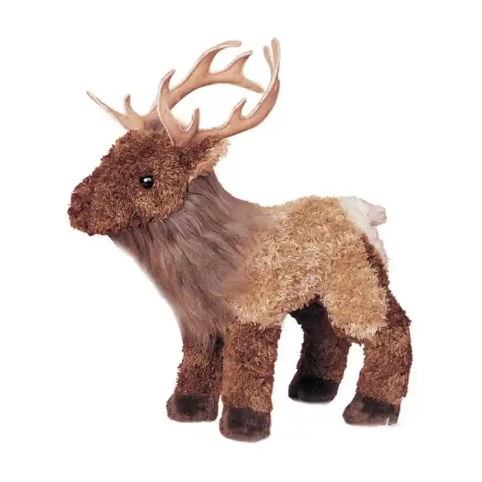 Eddie Elk 8 Inch Plush Toy By Douglas Cuddle Toys - Ek17 Model