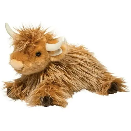 Wallace Scottish Highland Cow 15 Plush Stuffed Animal Toy