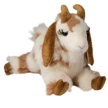 Plush Brady Large Floppy Goat Stuffed Animal, 19 Inches