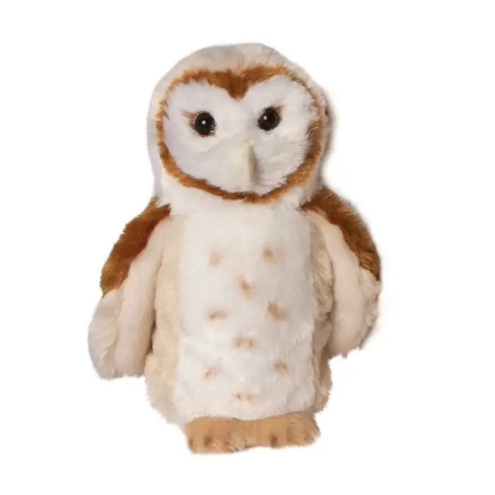 Rafter Barn Owl Plush Toy 8" By Douglas Cuddle Toys Model 4084