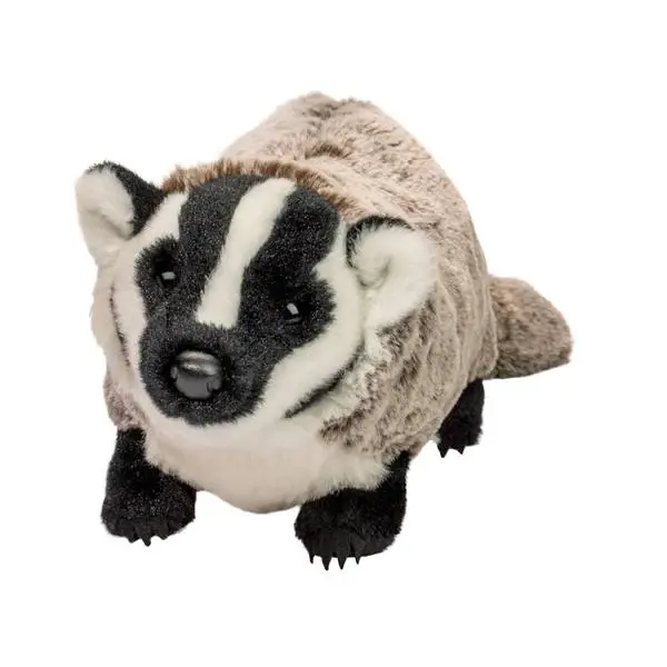 11" Barry Badger Stuffed Animal Toy Model 4154