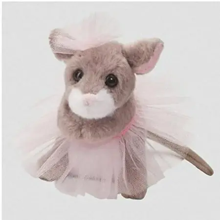 Tippy Toe Mouse 5" Plush Toy By Douglas Cuddle Toys